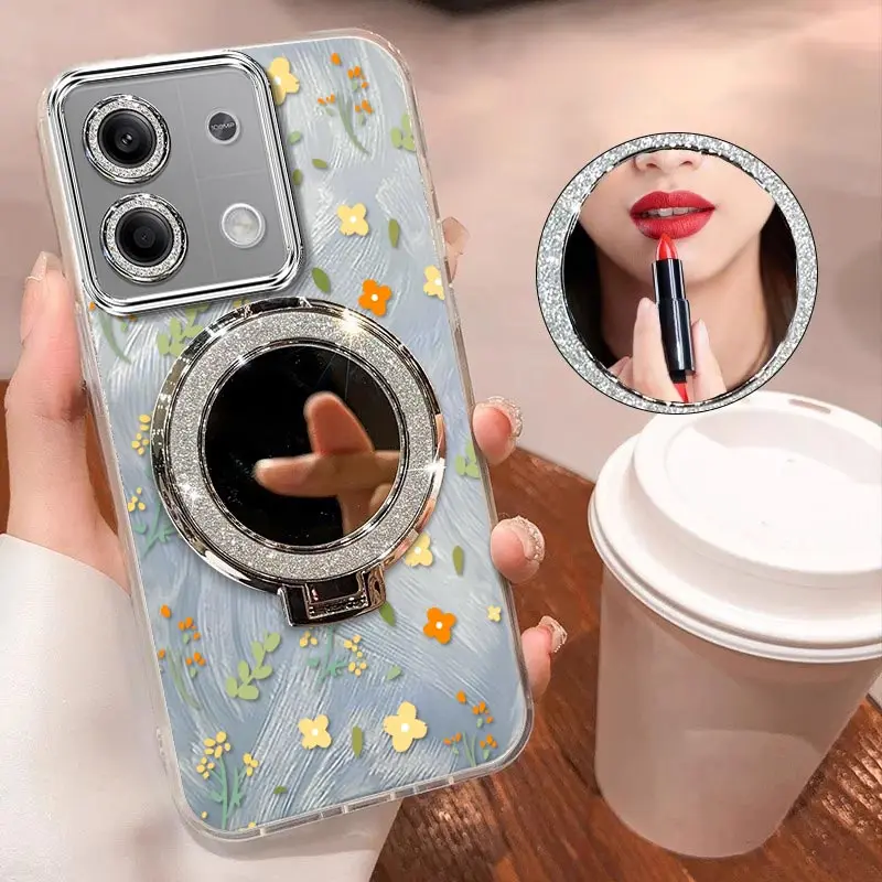 ملاحظة 13 جميل زهرة سوار حامل جراب هاتف ل Xiaomi Redmi ملاحظة 13 13Pro 12 14ProPlus 12R 12Pro 11ProPlus 11EPro غطاء