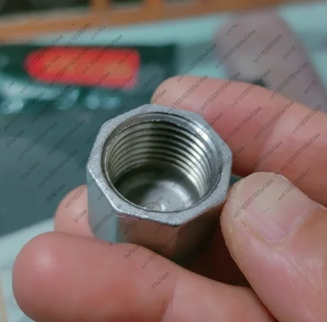 1pc stainless steel multi-sided inner wire plug tube plug hexagonal inner wire tube cap 6points 1/ 1.2inch