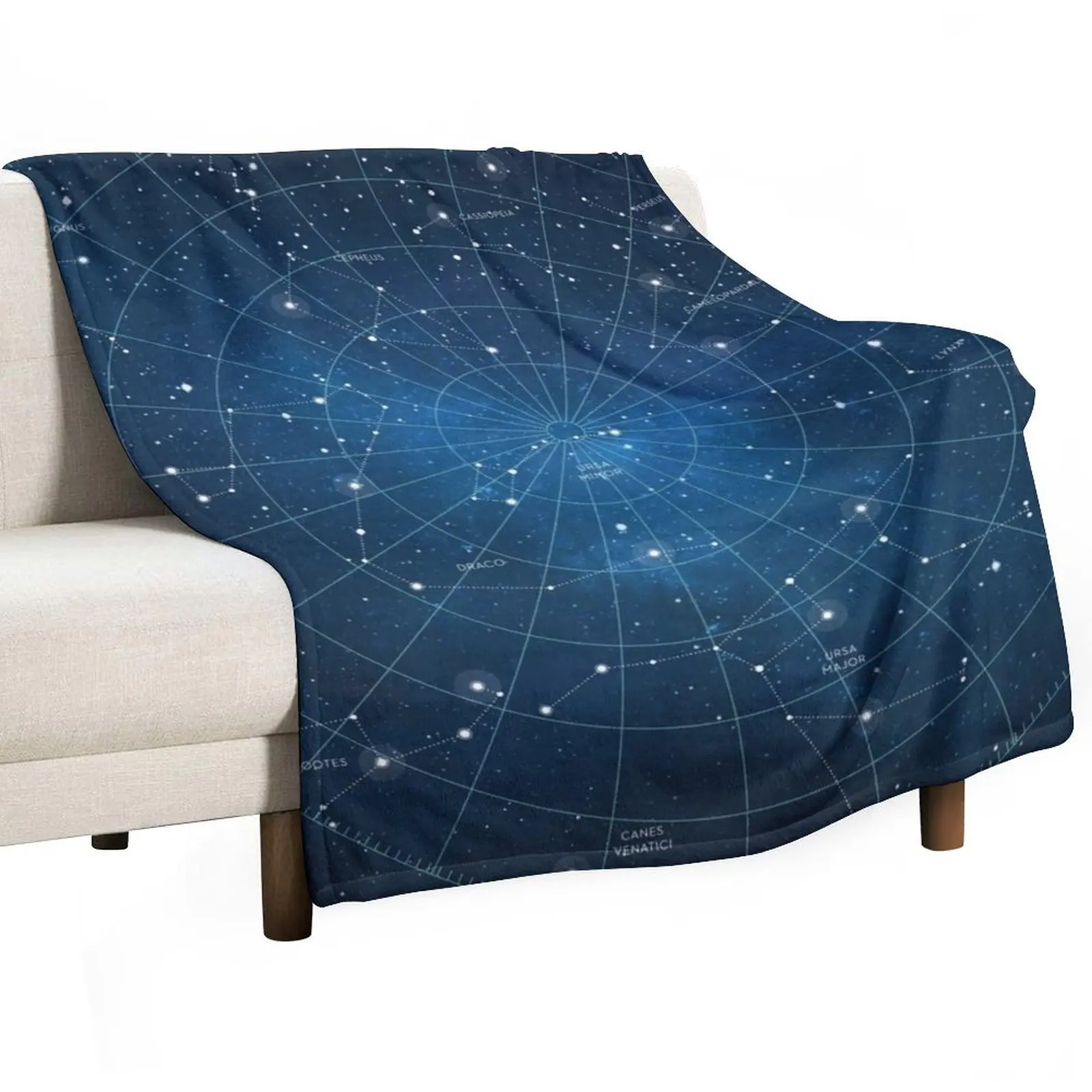 

Constellation Star Map Throw Blanket bed plaid Heavy Shaggy Sofa Blankets