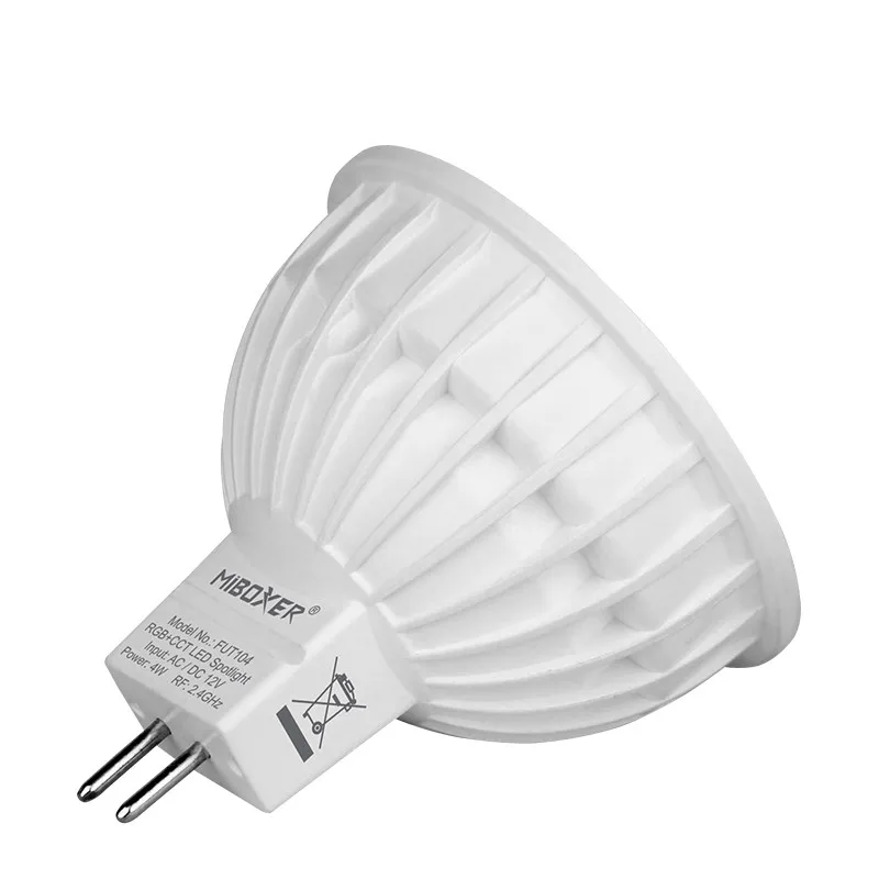 Miboxer-Lâmpada LED Dimmable para Decoração de Casa, Refletor de Teto, RGB CCT, FUT103, GU10, FUT104, MR16, 2.4g, Wi-Fi, 4W