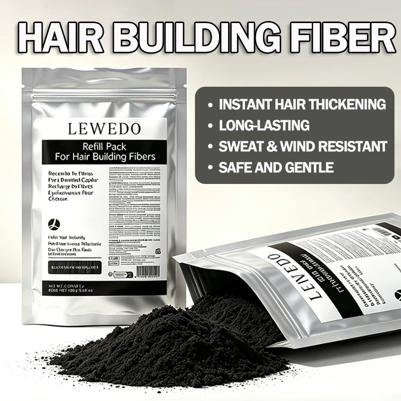 Hair Building Fibers Keratin Fibers Conceals Hair Thinning Shadow Thickening Powder Hairline Anti Hair Loss Cover Sparse Hair