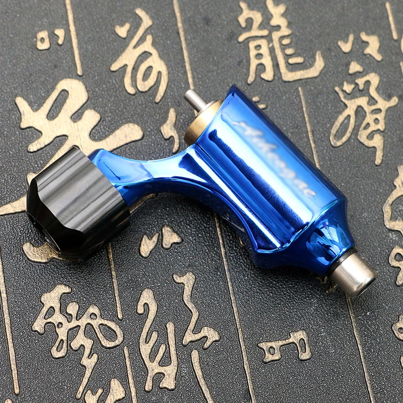 Lightweight Tattoo Motor Machine Zinc Alloy Tattoo Frame Rotary Tattoo Machines Tatoo Motor Gun Shader Liner,  Blue