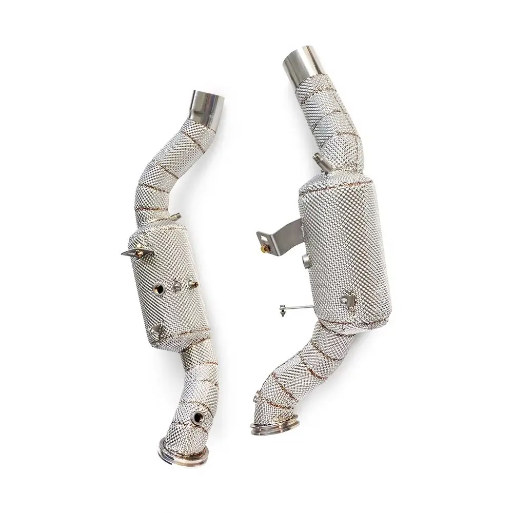 

Система водосточной трубы для Maserati Quattroporte President 3.0T 2020-2023, высокопроизводительная гоночная выхлопная система водосточной трубы