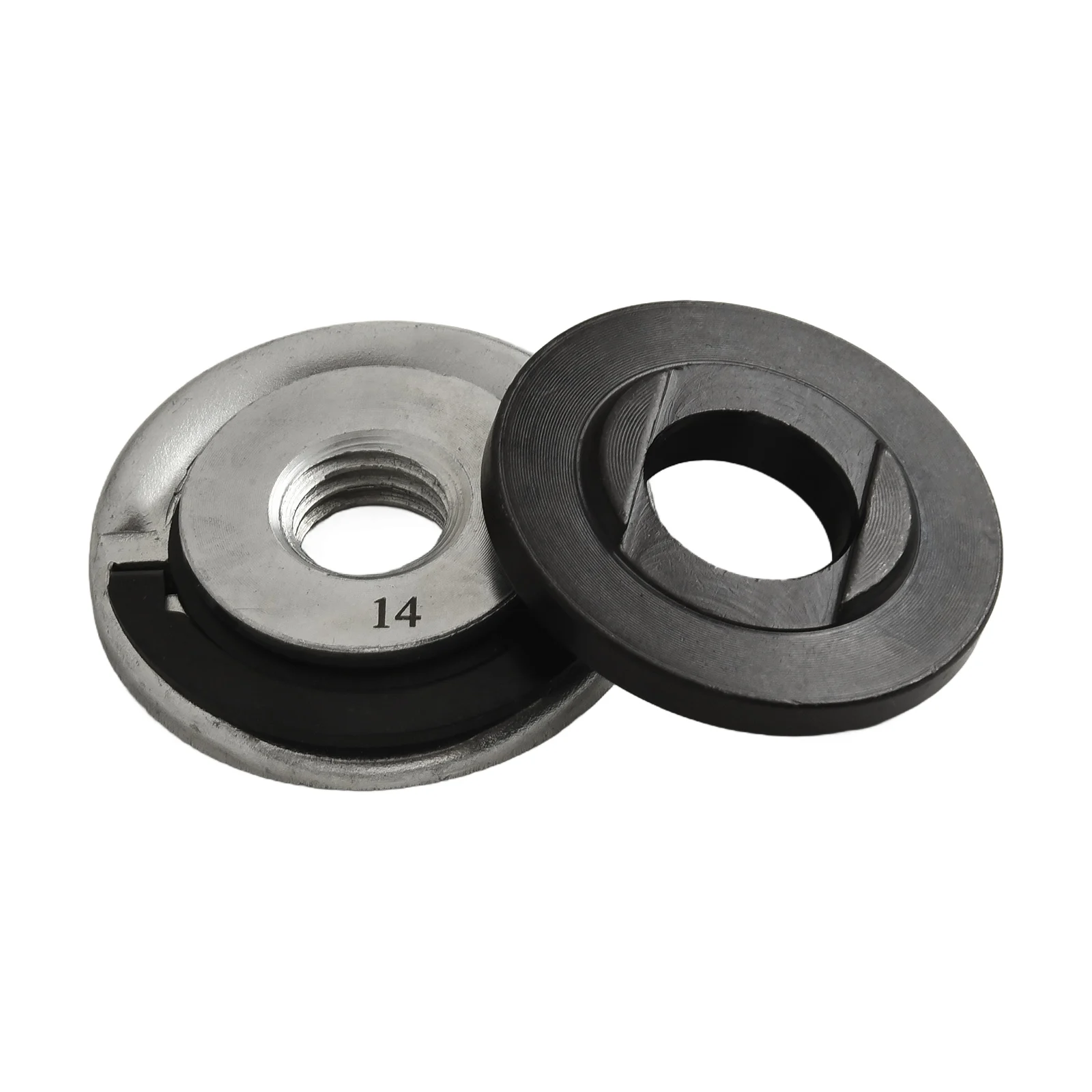 2pcs/set Flange Nut Self-locking Pressure Plate Quick-release Nut For Electric Drill Angle Grinder Power Tools Accessories