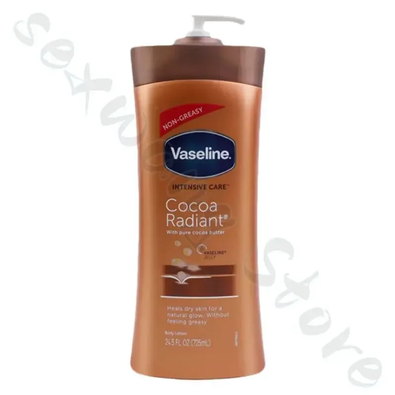 Vaseline Deep Moisturizing Repair Soothing Brightening Skin Moisturizing Vaseline Cocoa Body Lotion 725ml