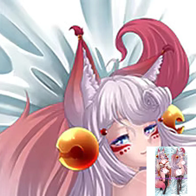 

Dakimakura Anime Pillow Cover Cynthila Ashera Double Sided Print 2Way Cushion Cover Xmas Gifts