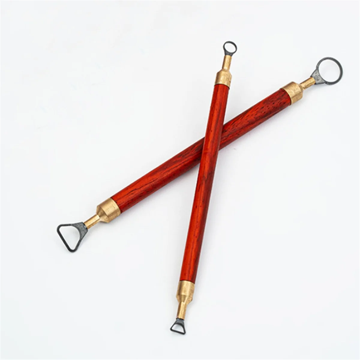 جديد التنغستن الصلب المزدوج رئيس التشذيب مكشطة مقبض خشبي النحت التشذيب السيراميك الملمس نحت الفخار أداة L