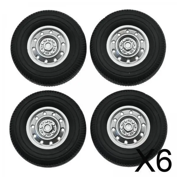 

Колеса для радиоуправляемых дрифт-машинок, набор нескользящих резиновых шин, запчасти для моделей автомобилей, для пикапа Wltoys D12 в масштабе 1:16