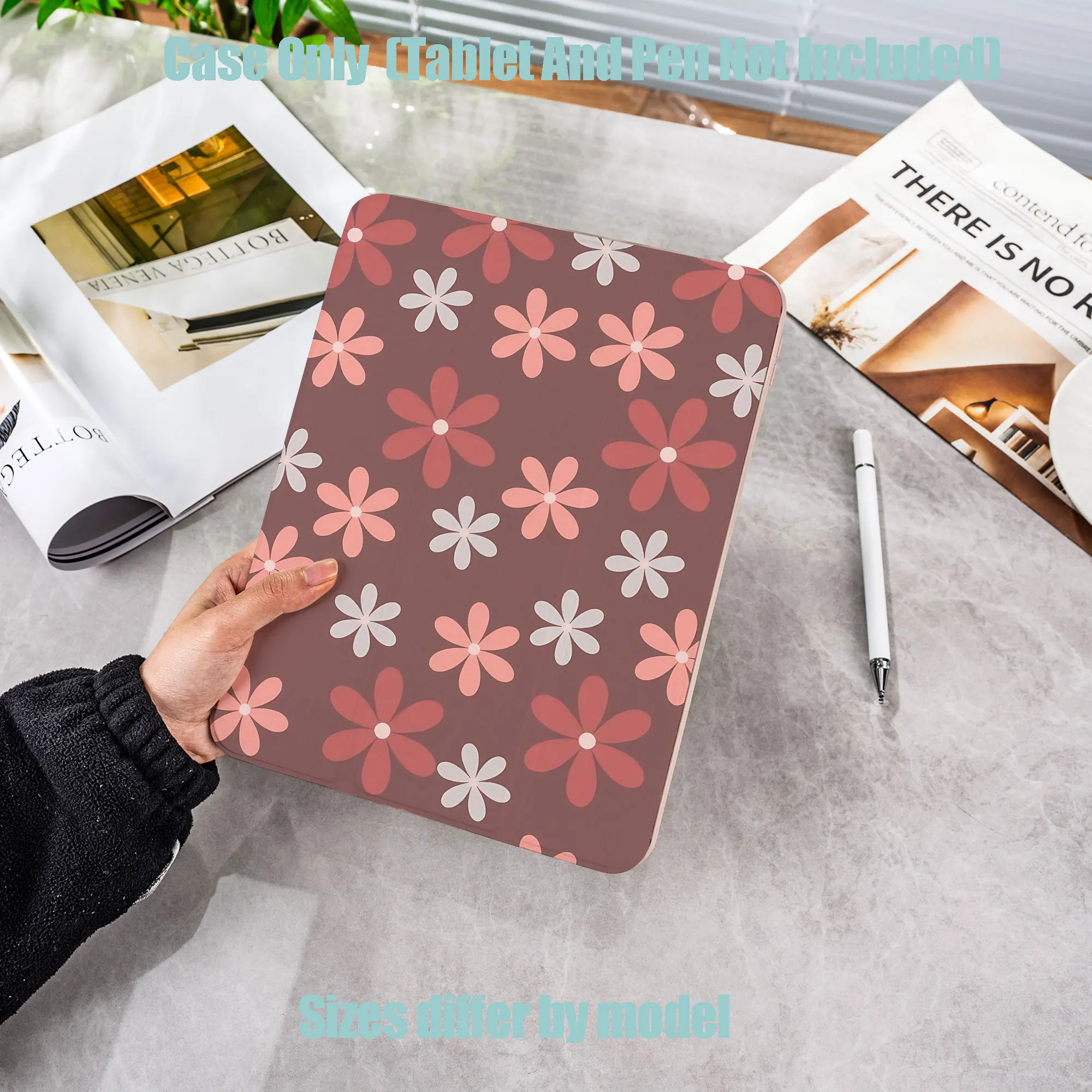 Shockproof TPU Tablet Protective Case with Pencil Holder Auto Sleep Wake for Apple /Samsung/Xiaomi/Redmi/Huawei/Honor