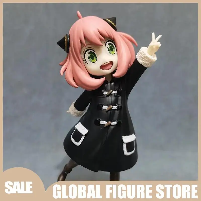 

18cm Anime SPY×FAMILY Anya Forger Scissor Hand Action Figure Kawaii PVC Model Dolls Toys Desktop Decoration Collection Kids Gift