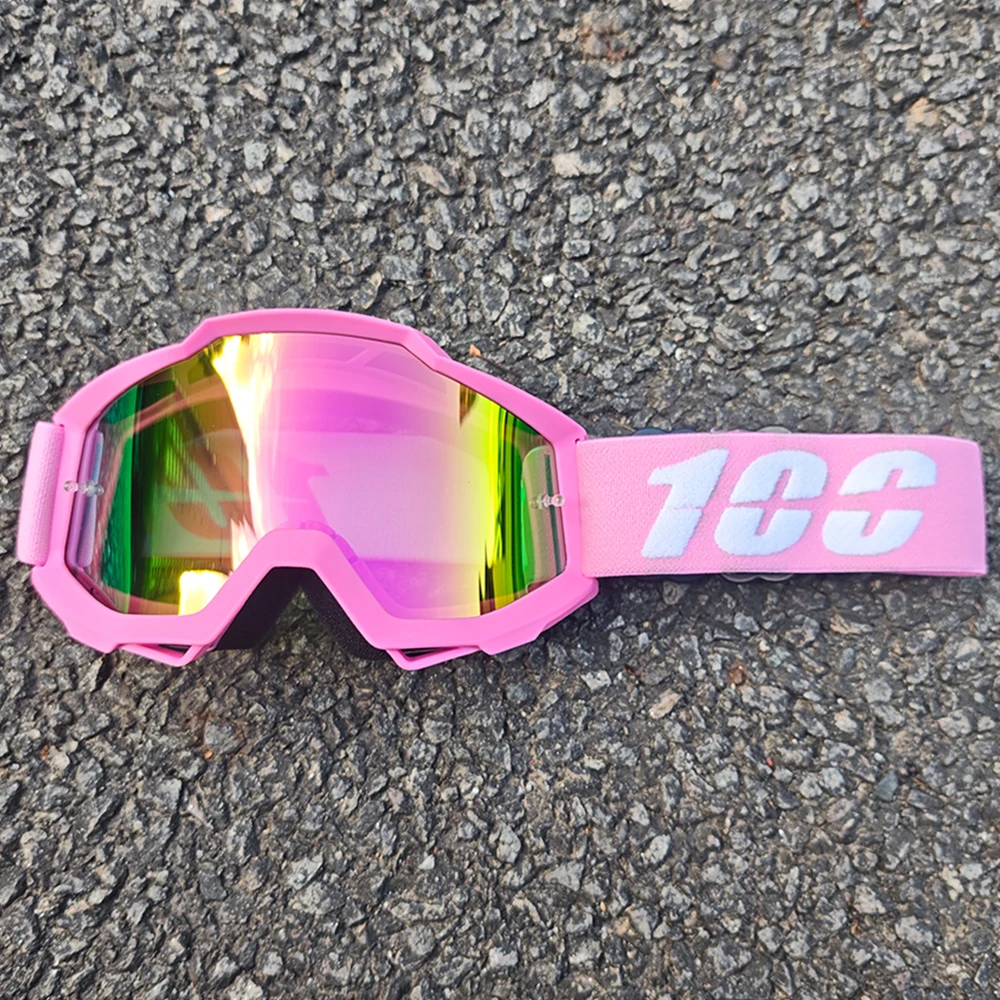MX Off-Road Motocross-Brille Staubdichte Winddichte Skibrille mit PC-Linse für Dirt Bike Rennhelm