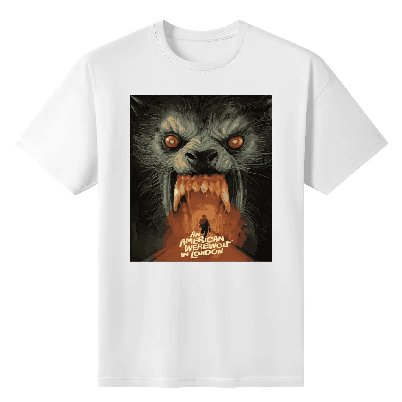 An American Werewolf In London Movie T Shirt Horror Fan For Her Him Nostalgia Clothing