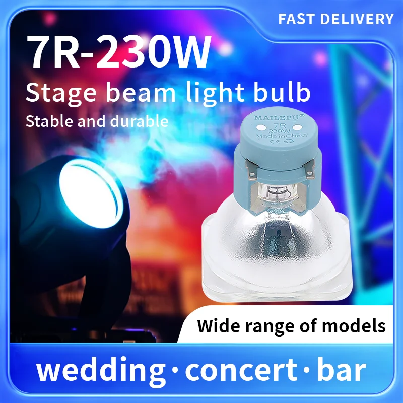 مصباح 7r ، w ، p-vip. 0 ، e20.8 لمادولبو ، جودة عالية ، متوافق جديد