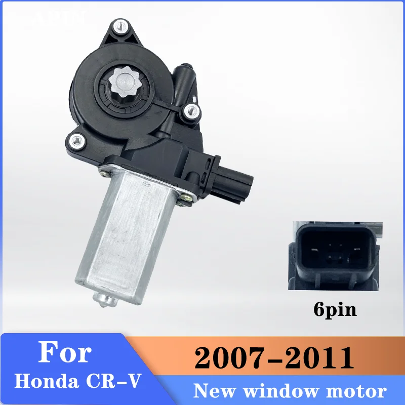 6-Pin-Fensterhebermotor für Honda CRV 2007-2011, Accord 08-13, City 08-14, Fensterhebermotor 72250-SWA-A01 72710SWAA01 – Detail 4