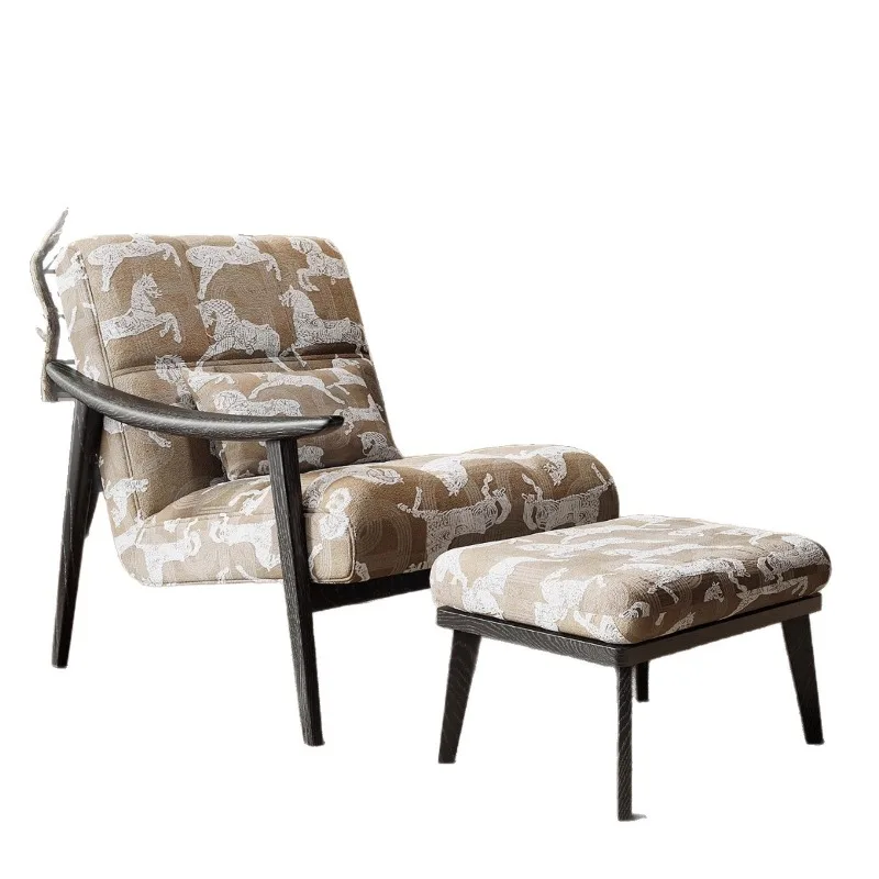 

Single sofa chair, retro office bed and breakfast, leisure chair