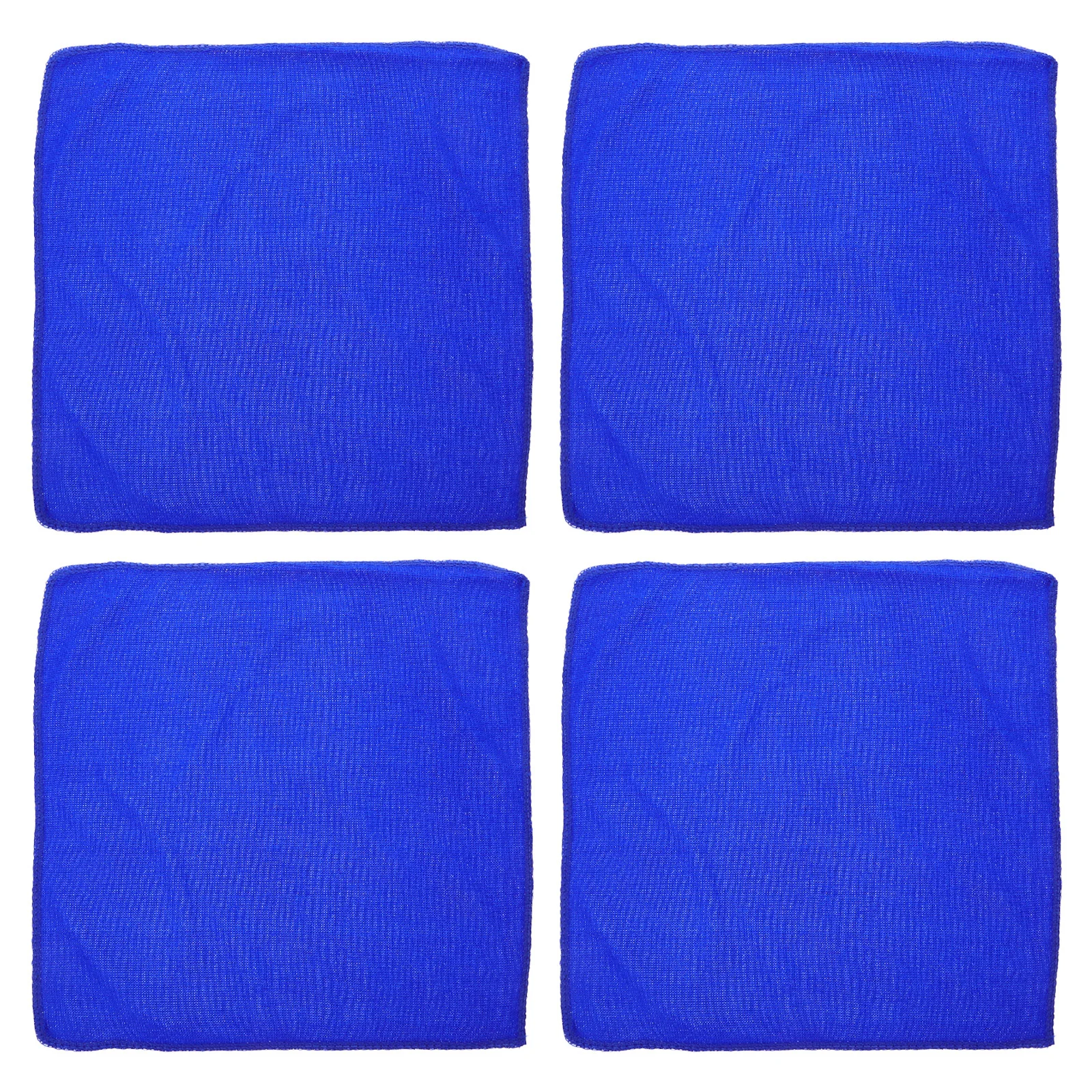 4 قطع من قماش تنظيف اللوحة، منشفة فنية ماصة سريعة الجفاف لإزالة الصباغ الزائد، مستلزمات الاستخدام المنزلي للمدرسة باللون الأزرق