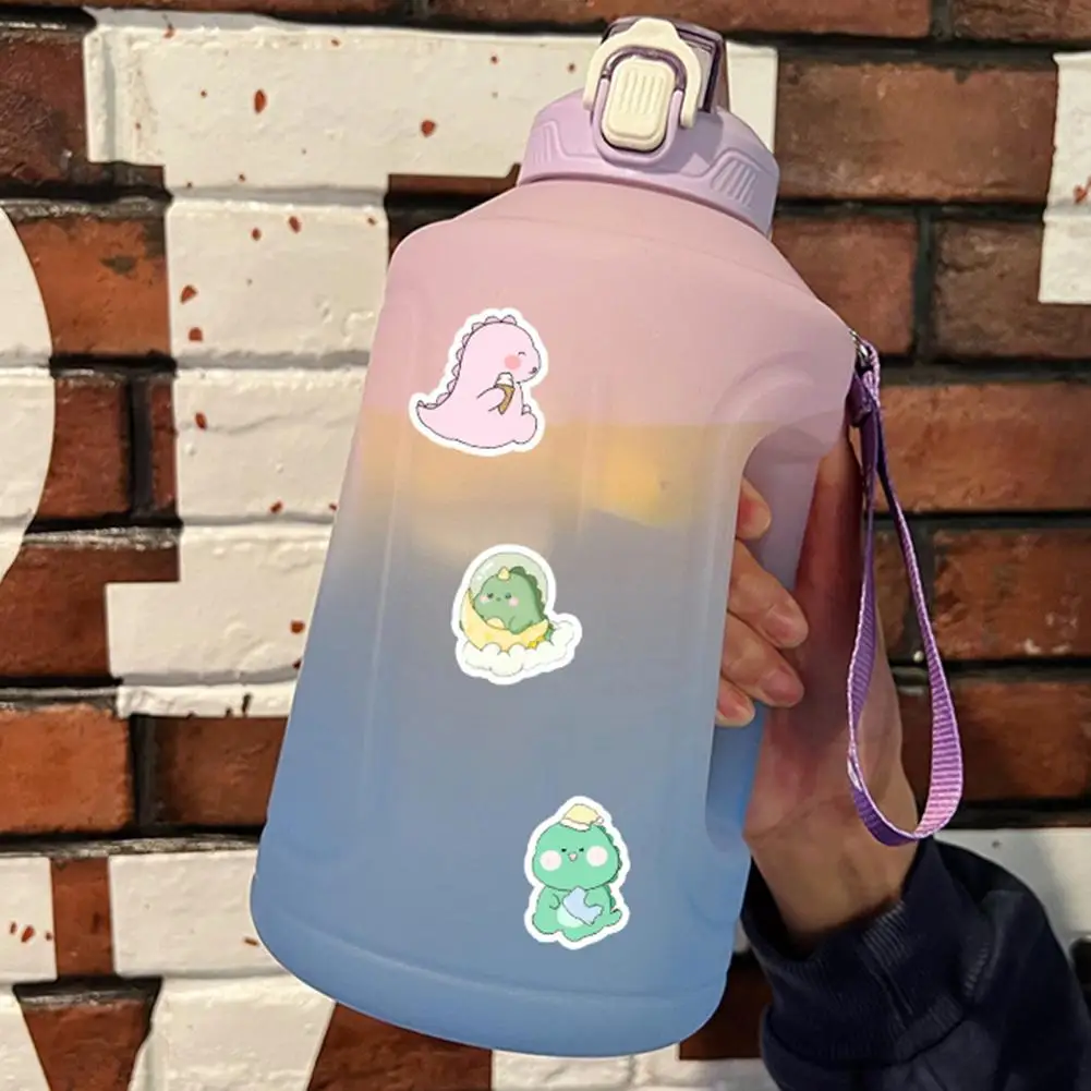 Rich Patterns 50Pcs/Set Delicate Color Printing Cartoon Sticker Waterproof Graffiti Sticker Not Easily Tear   Kids Accessory