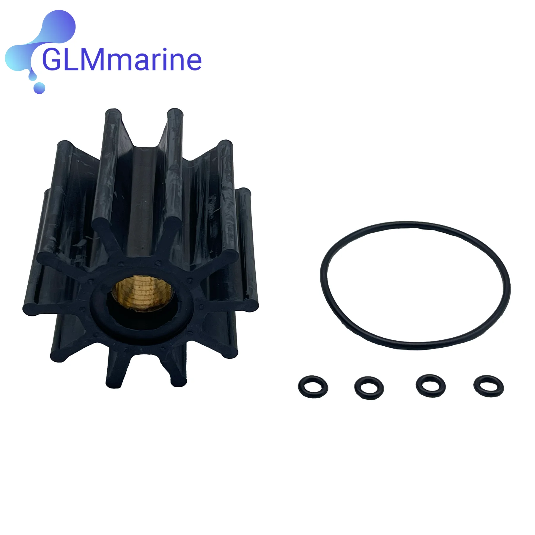 Serpentine Water Pump Impeller Kit with O-Ring Replaces PCM and Crusader RP061022