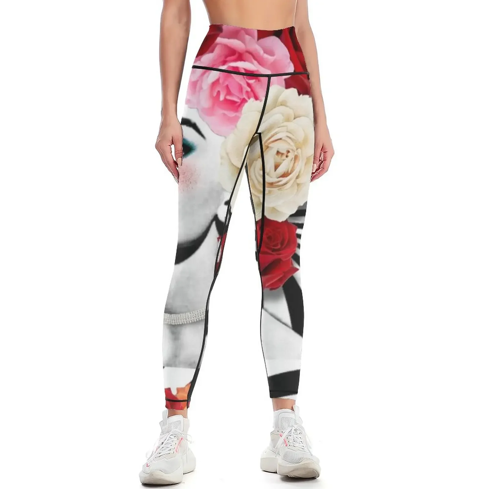 

Audrey Rose Bloom Leggings Women's fitness sports shirts gym sporty woman gym Clothing fitness Womens Leggings