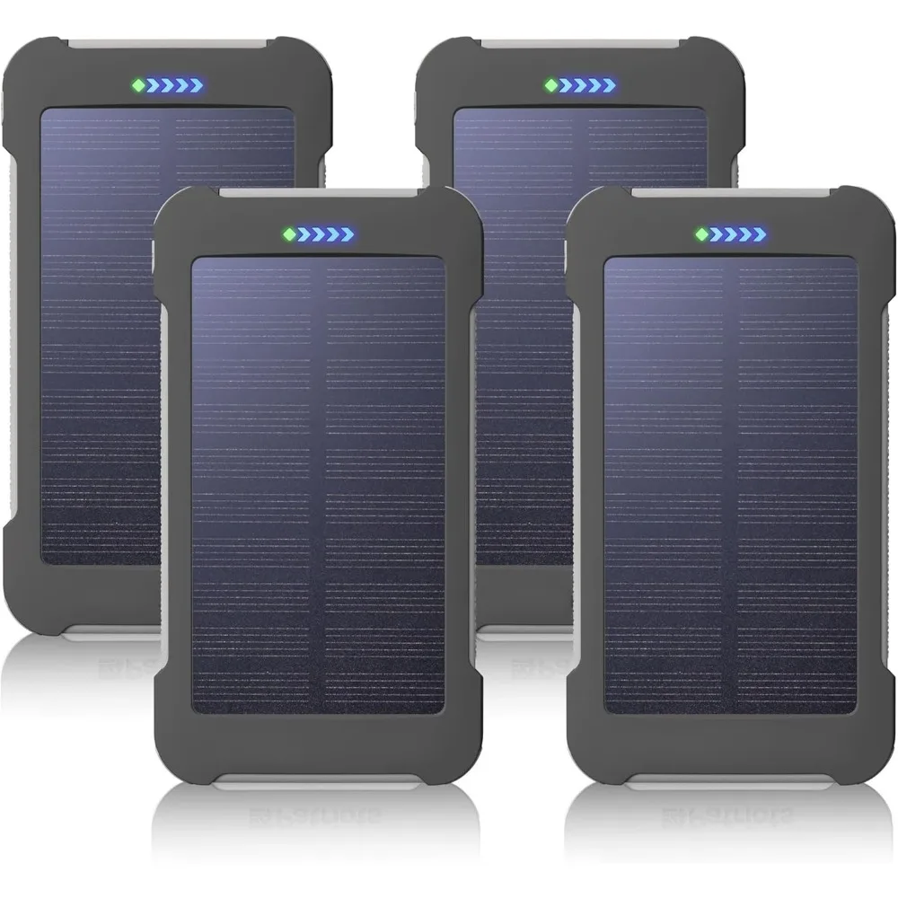 

Patriot Power Cell CX: Emergency Solar Power Bank with USB-C Fast-Charging Port - 4 Pack Portable and Reliable Energy Solution