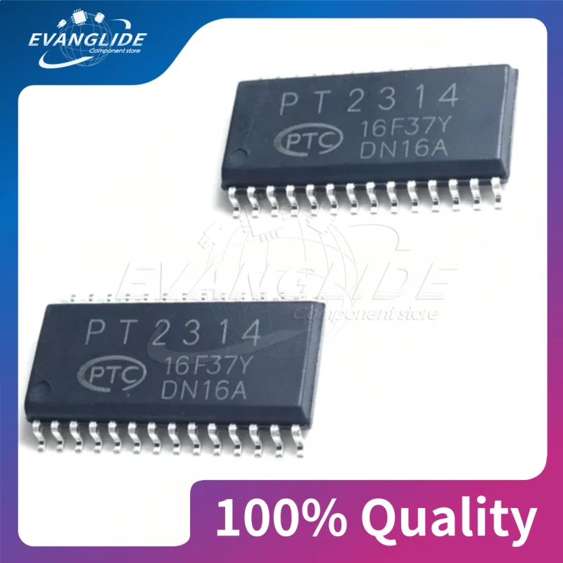 10 PCS/LOT BRAND NEW PT2314E  SOP28: Four-input Sound Quality Processing for Tone Adjustment Circuit