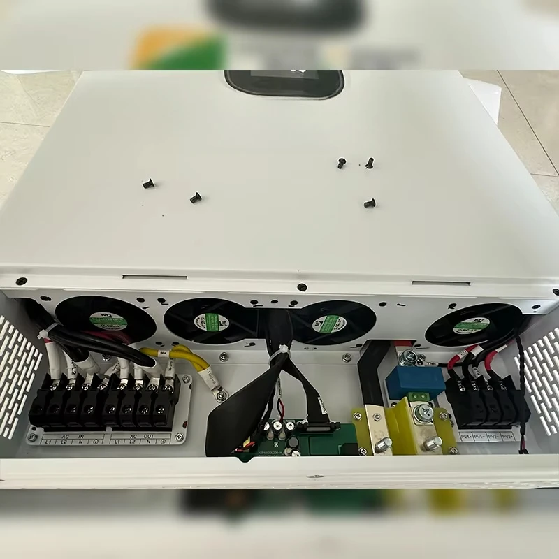 سبليت المرحلة 120 فولت 240 فولت عاكس للطاقة الشمسية 5kw 6KW 8KW 10 كيلو واط عاكس للطاقة الشمسية الهجين على خارج الشبكة العاكس مع جهاز التحكم في الشحن #3