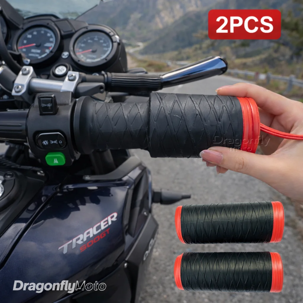 

Motorcycle Silicone Handlebar Cover For YAMAHA TRACER 900GT Tracer 700 900 GT Tracer700gt MT09 MT07 2021 Self Shrinking Non-Slip