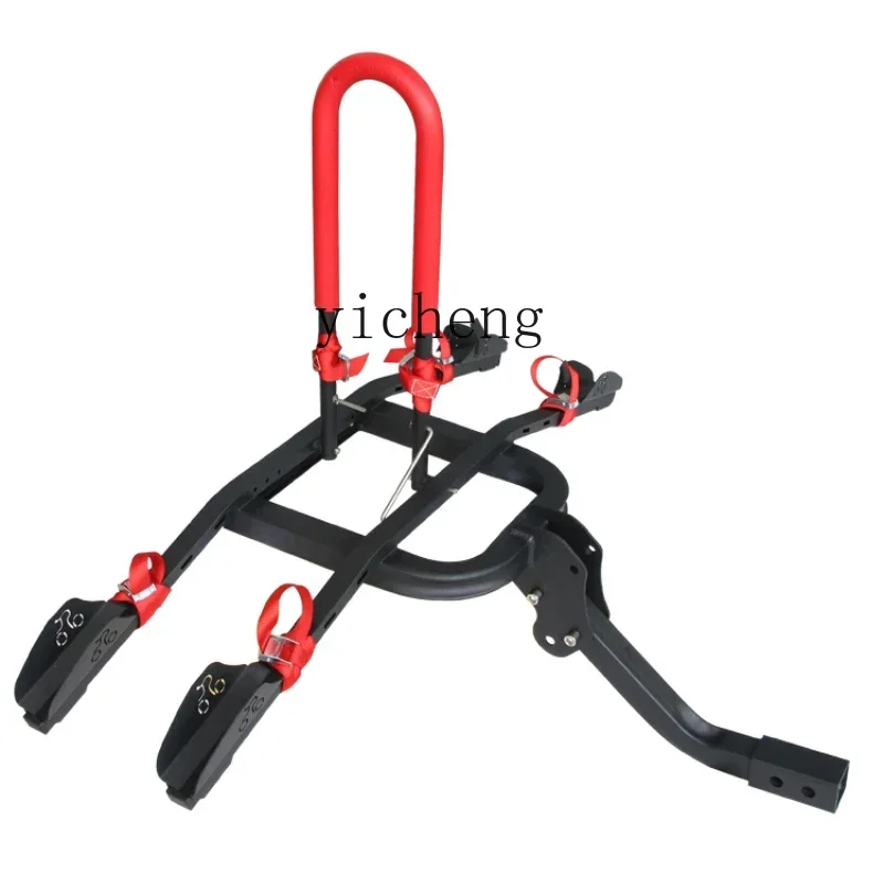 

car bicycle frame car trunk rear hanger SUV folding American square port modified motorcycle bicycle frame