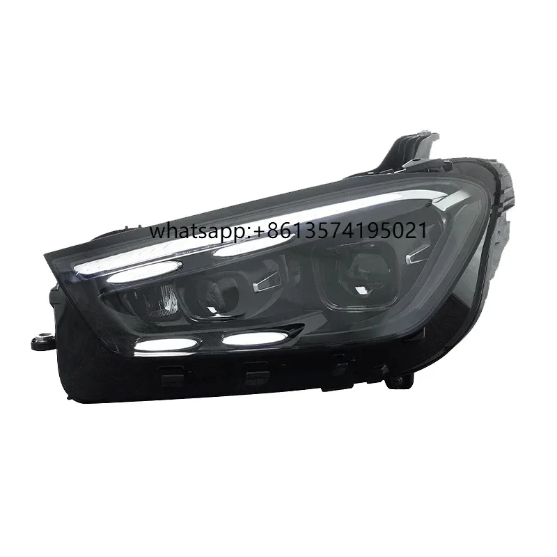 

2020-2024 LED Headlight for Benz GLE W167 DRL Fog Lamp Signal Light Low High Beam Angel Eyes Projector New Condition 6000K