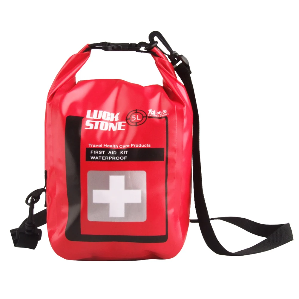 

LUCKSTONE 5L Large Waterproof First Aid Kit Bag Portable Emergency Kits Case Only for Outdoor Camp Travel Emergency ​Treatment