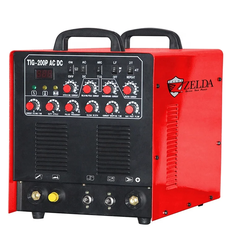 Hot Sales Portable AC DC Tig Welder Thermal Protect 200a Tig Ac Dc Welding Machine Aluminum Expert