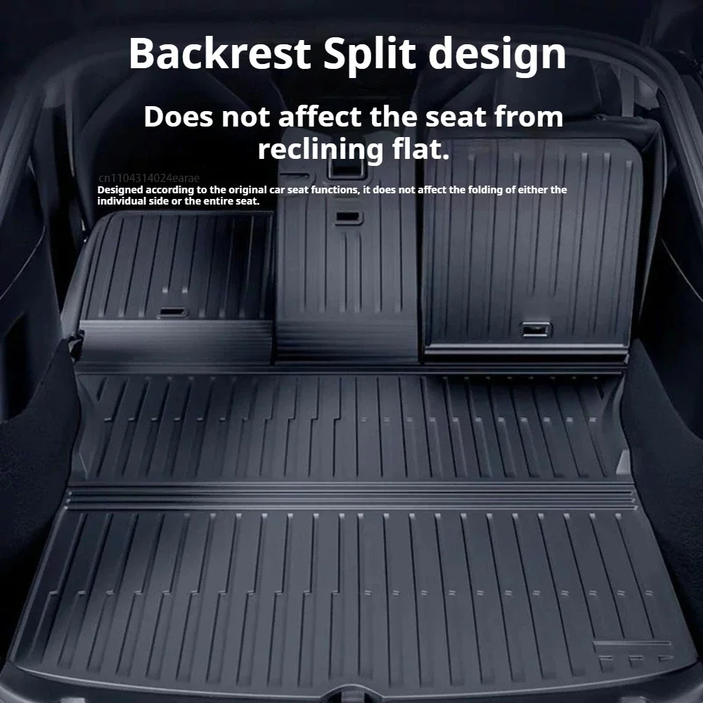 

For Tesla Model Y Juniper 2025 2022-2024 All-Weather TPE Cargo Liner One-Piece Non-slip Waterproof Trunk Mat Carpet Accessories