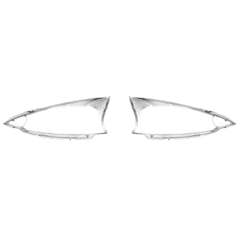 1Pair Front Headlight Lens Cover Dust Shell For Mitsubishi Grandis 2004-2009 Transparent Lampshade Glass Shell Masks