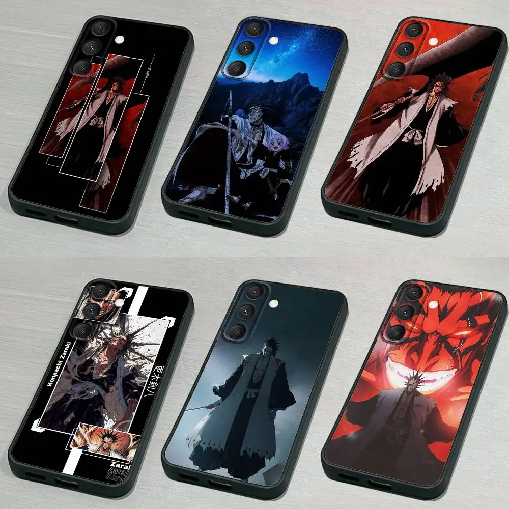 

B-Bleach Z-ZarakiS Kenpachi Phone Case For Samsung S 25,24,23,22,30,21,10,9,Ultra,Plus,Lite,FE,4,5G Black Soft Case