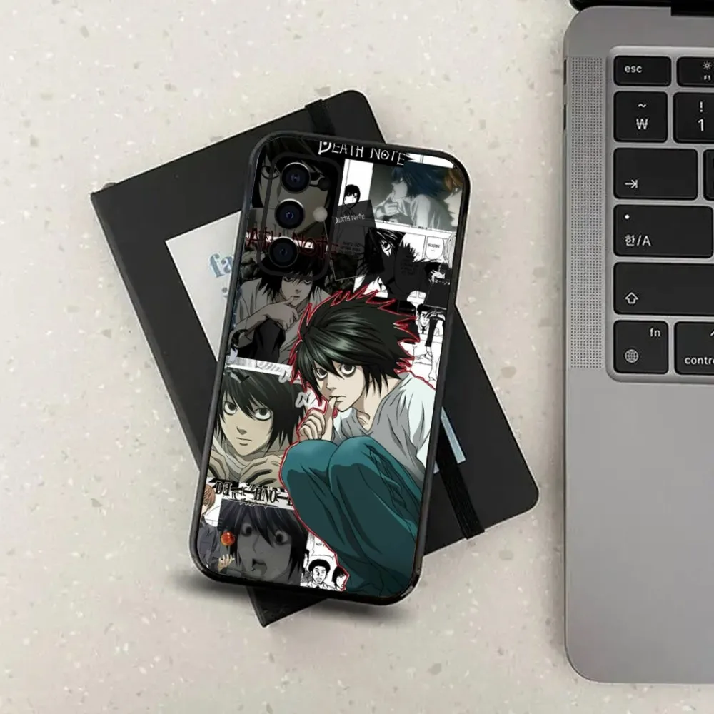 Death Note Anime Telefoon Case Voor Samsung Galaxy A13,A21s,A22,A31,A32,A52,A53,A71,A80,A91 Zachte Zwarte Cover