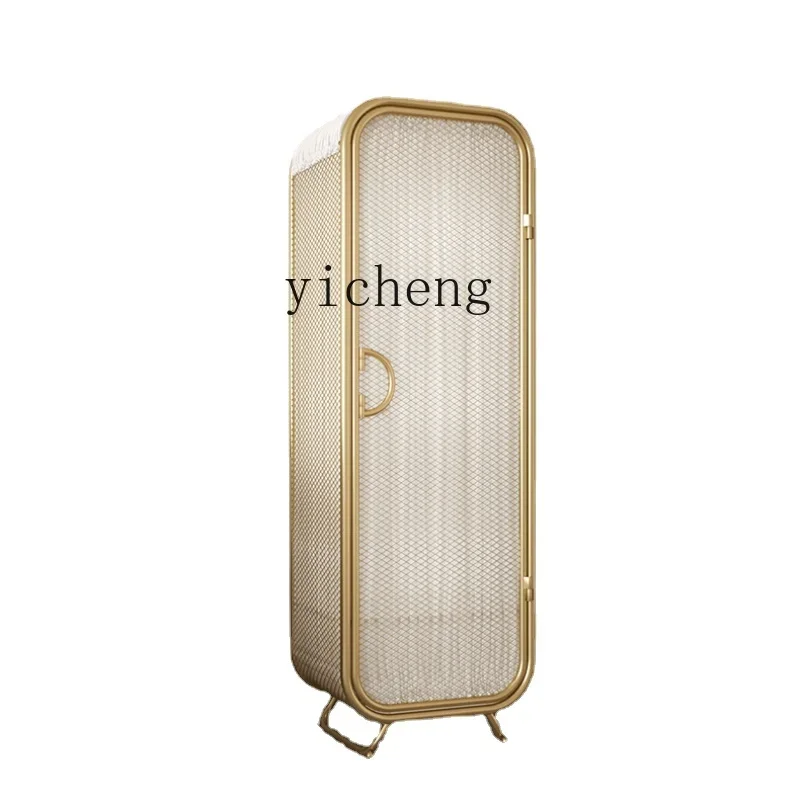 

Environmental Protection Wrought Iron Curio Cabinet Bedroom Living Room Corner Corner Bedside Small Closet