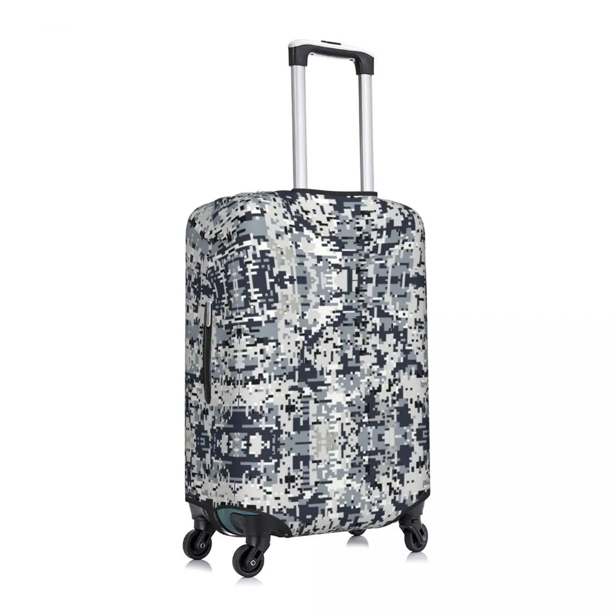 Custom Urban Style Digital Camo Luggage Cover Elastic Army Camouflage Travel Suitcase Protective Covers Suit For 18-32 inch