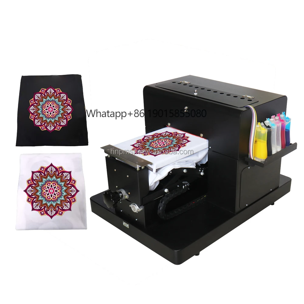 

Low Budget A4 Flatbed Inkjet Atm Card Printing Machine Cheap Pvc Id Card Flatbed Printer Popular T Shirt Printing Machine
