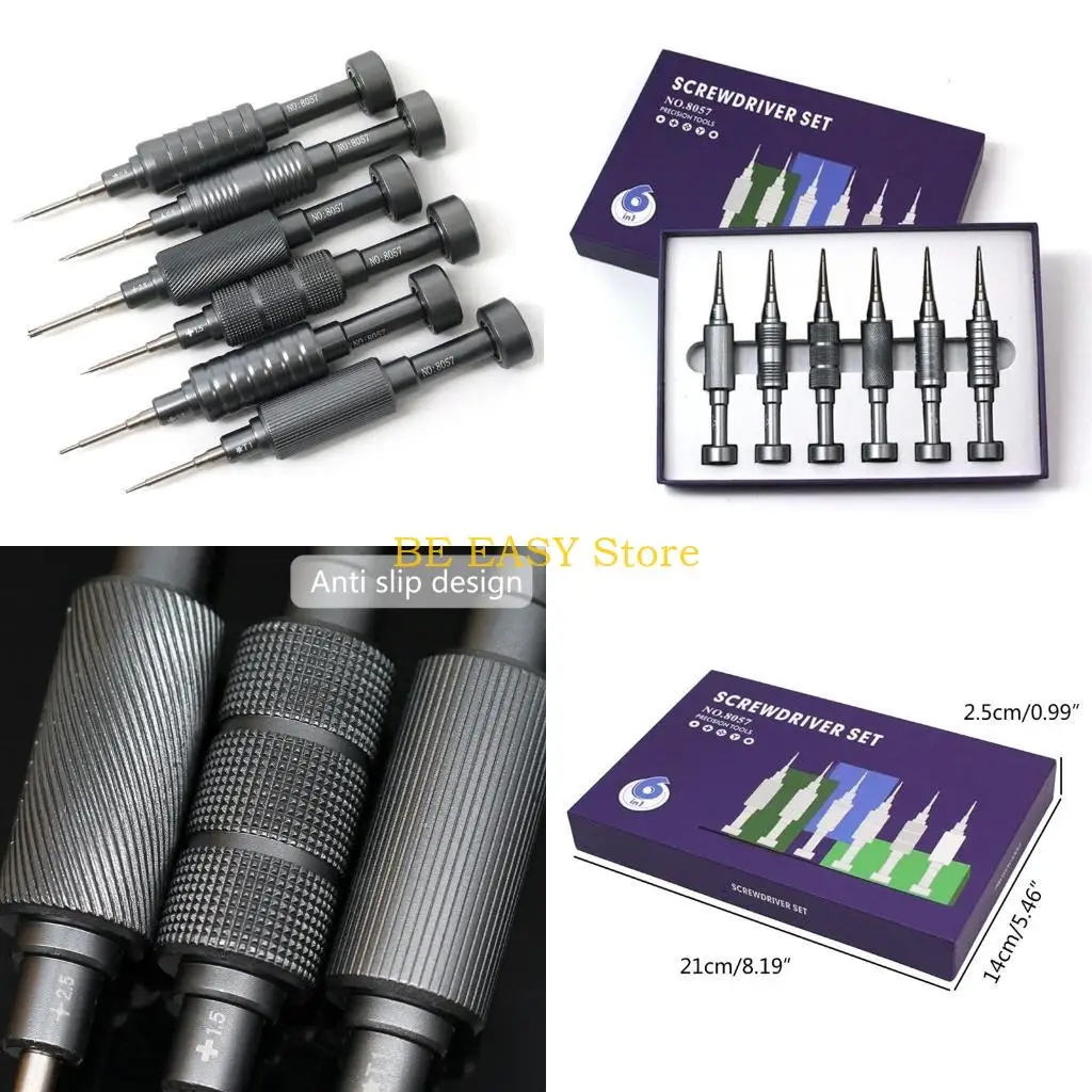 

E28f маленькая отвертка для часа в стекляне мини -набор, микро -точно