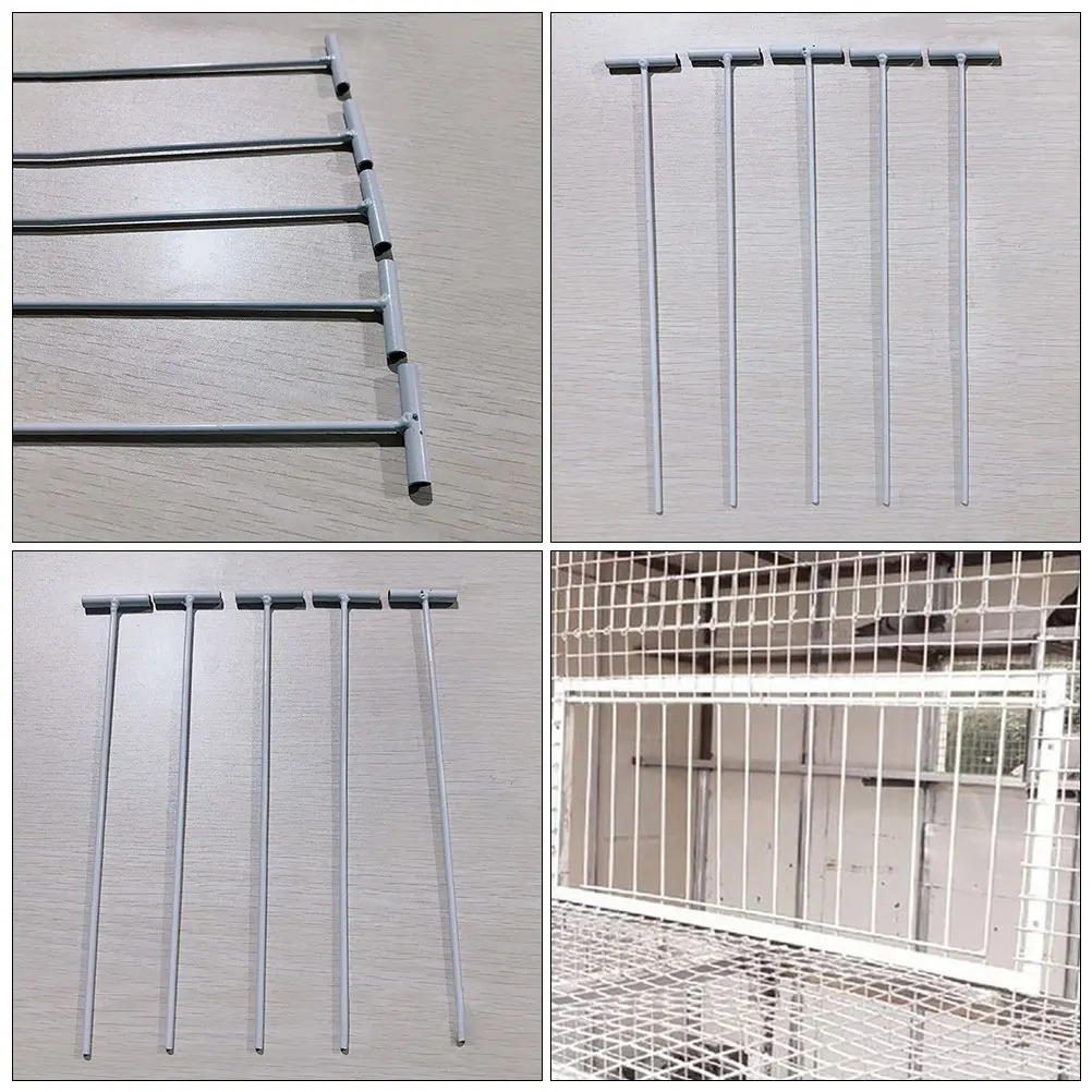 

20 Pcs One Way Pigeon Door Bars Bird Cage Entrance Rods Iron Racing Supplies Accessories pigeon cage rod