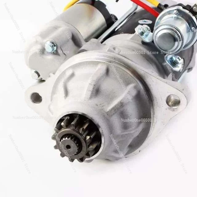 Heli forklift starter motor teeth Xichai 4DF3 starter QDJ 2095-15 motor 12 teeth 18 key gear