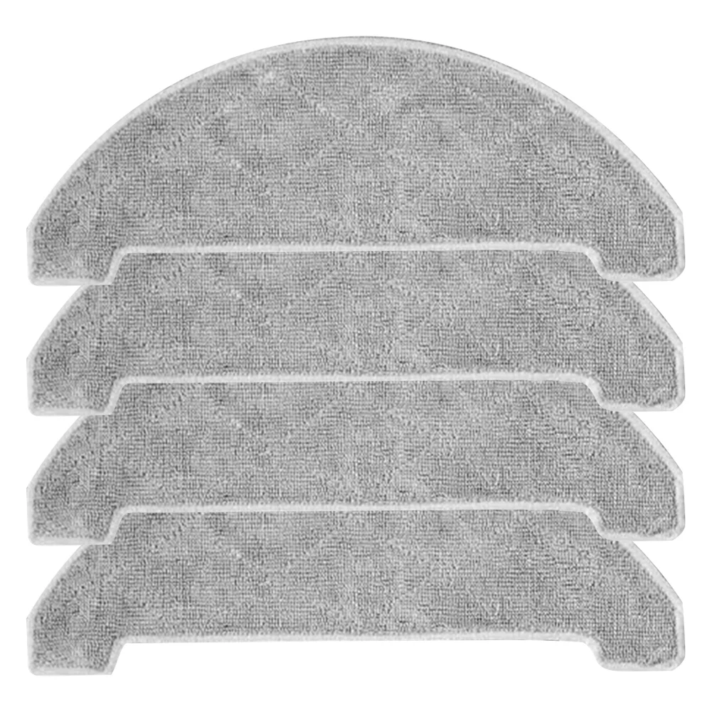 

4 Pack Mop Cloth Replacement for Vexilar Robot Vacuum Cleaner Efficient Cleaning Solution for Homes with Pets and Children