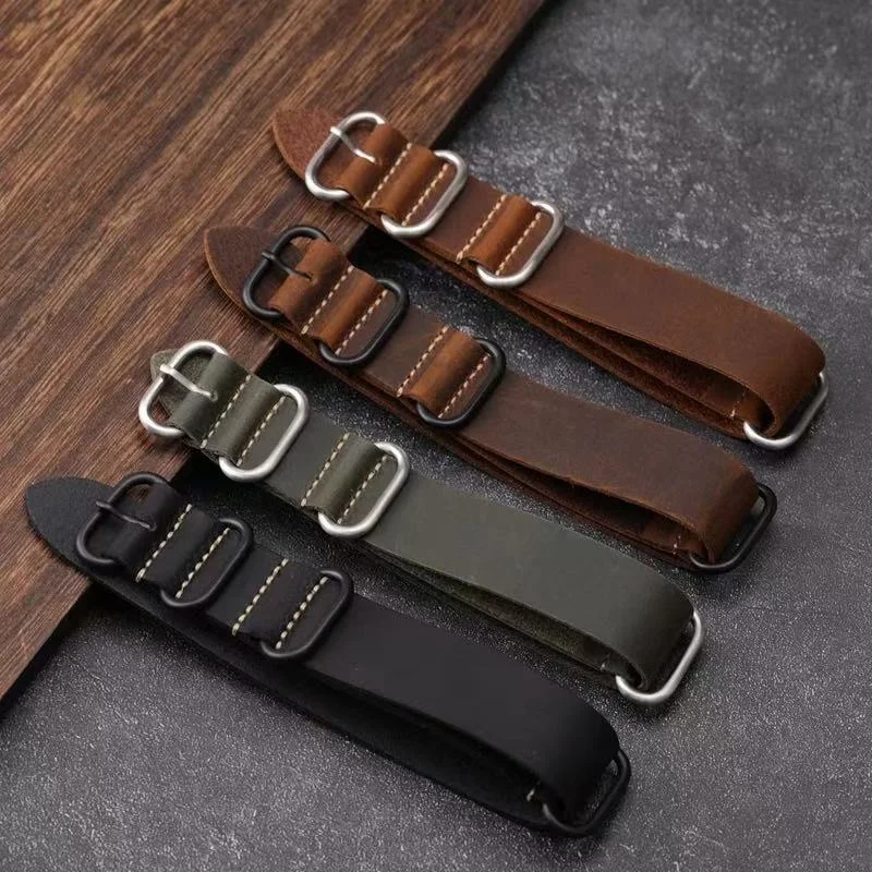 Thickened Faux Leather Watch Strap Replacement Bracelet wristband strap Accessories strap wristband 18mm 20mm 22mm 24mm