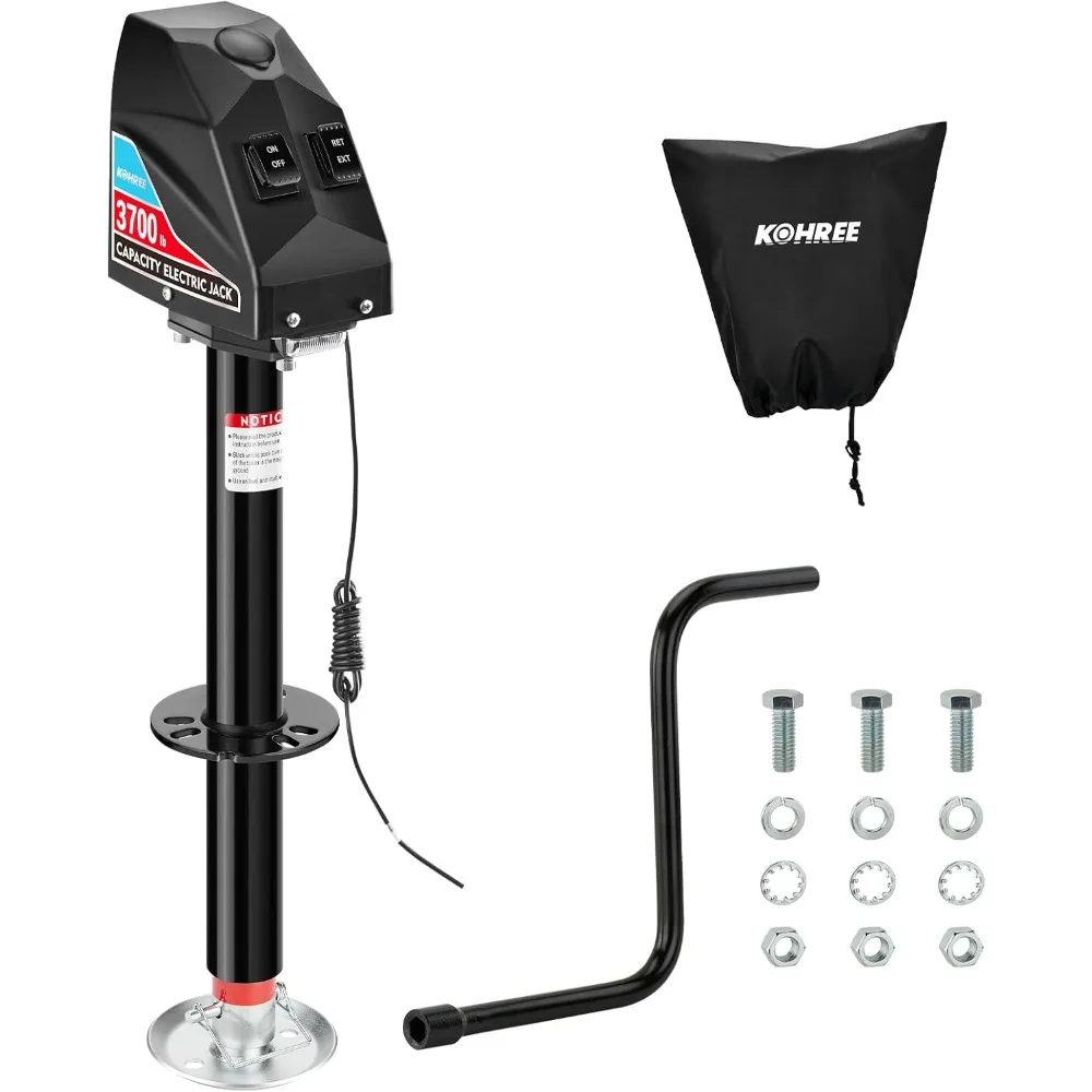 مقبس لسان كهربائي عالي التحمل بوزن 3700 رطل لمقطورات RV والتخييم