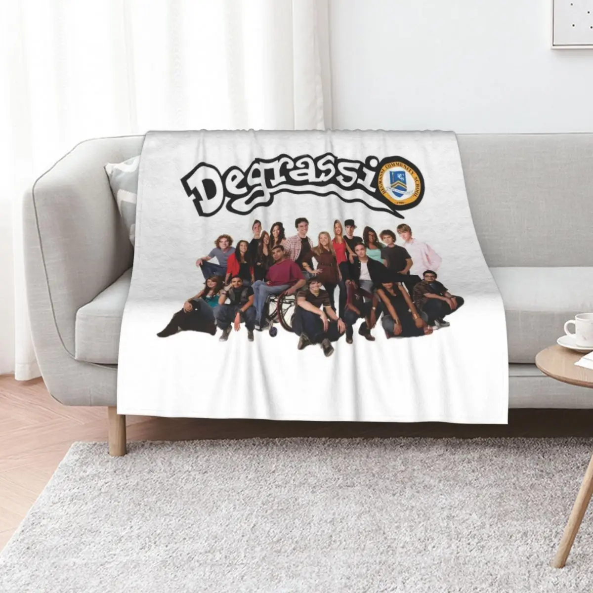 

Degrassi The Next Generation Cast Throw Blanket Blankets Sofas Of Decoration for sofa Heavy Plush Blankets