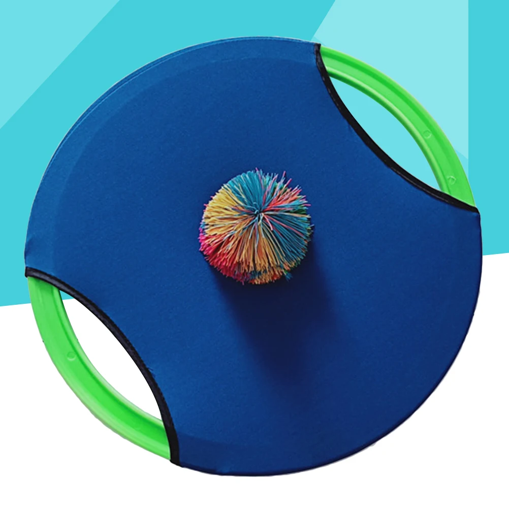 Zestaw do trampoliny z piłką do łapania, zabawka latająca, elastyczne piłeczki z tkaniny, gra w łapanie dla dzieci, prezent, upominek na przyjęcie, aktywność sportowa.