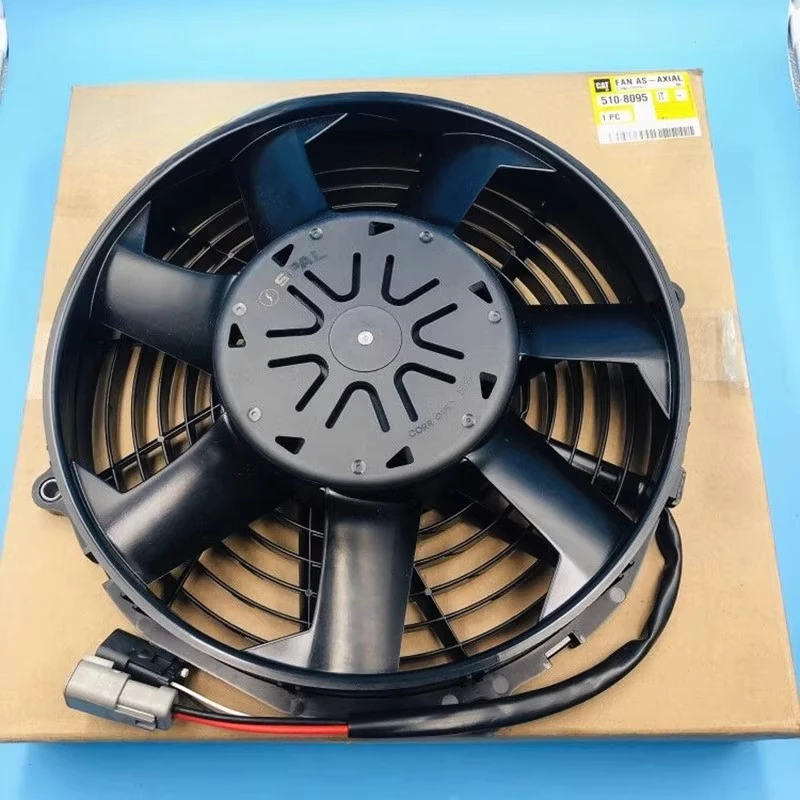 320GC/323/330/336/345/326 مروحة تبريد إلكترونية 510-8095 حفارة