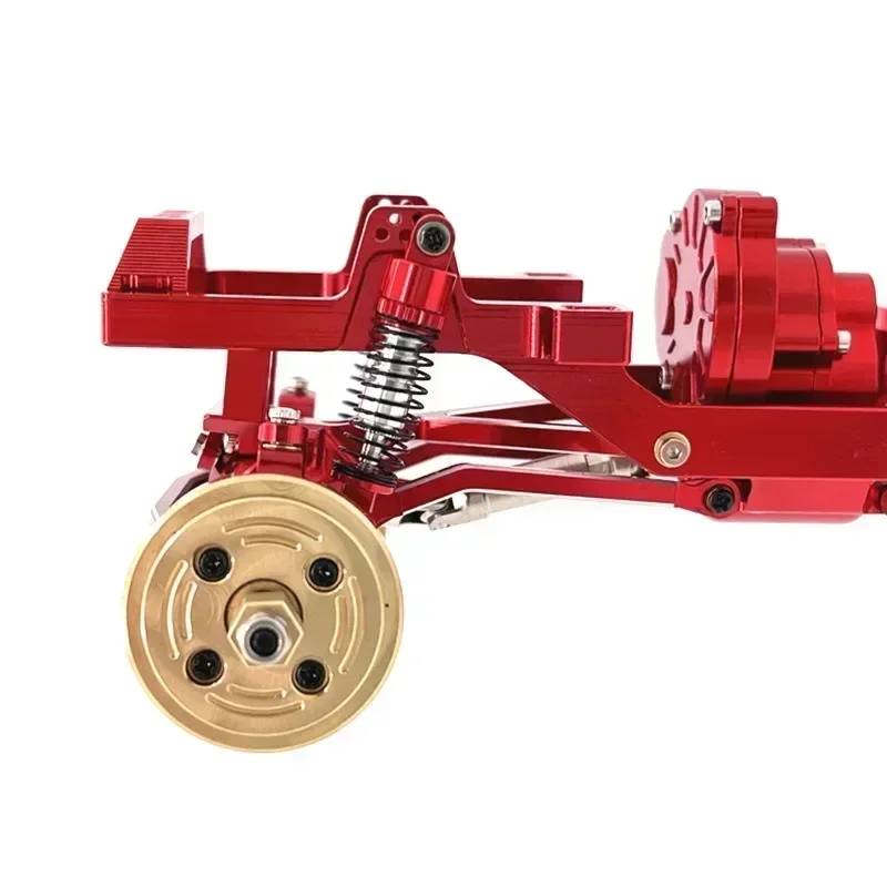 

FMS FCX24 Metal Chassis Links Pull Rods and Oil Shock Absorber Set 1/24 RC Car Upgrade Parts Spare Accessories