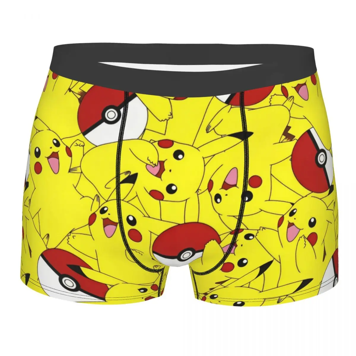 

Man Pikachu Pokemoned Gengers Boxer Briefs Suitable Underwear Shorts Boxer Briefs