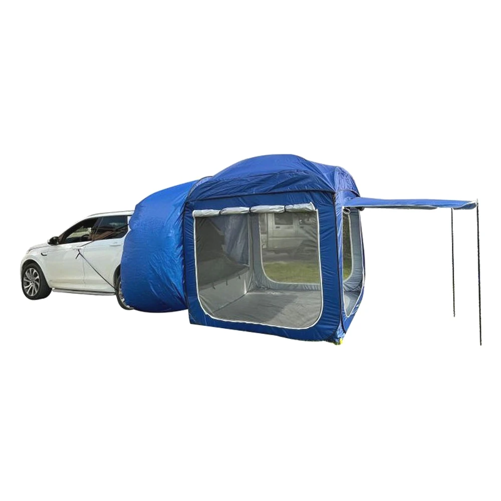 SUV Tailgate Tent Room  Full Enclosure Car Camper for Camping & Road Trip  Quick Setup & Spacious Foldable Portable 2x2x2cm